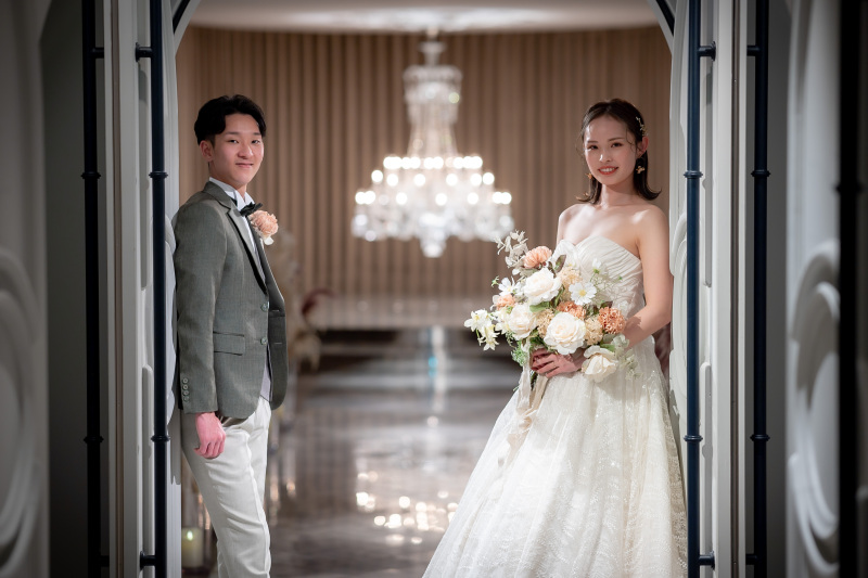 チャペルで撮影