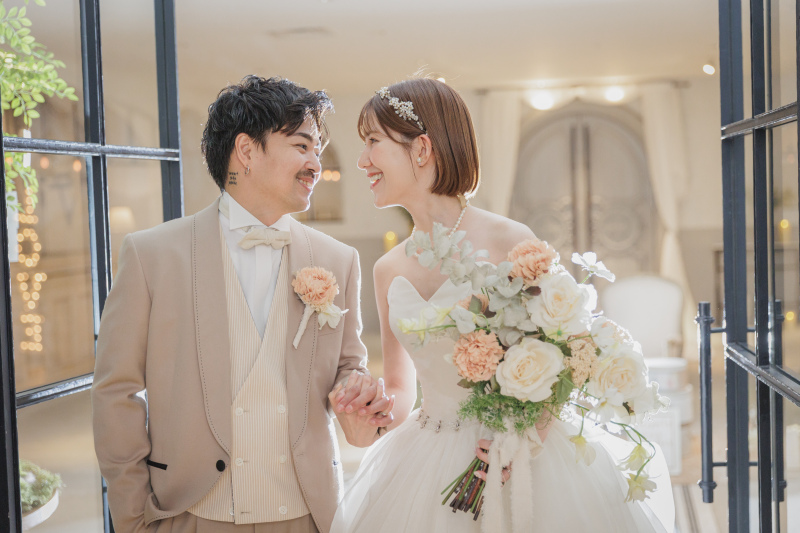 向かい合って・・・♡