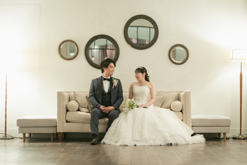 純白のドレスに包まれて