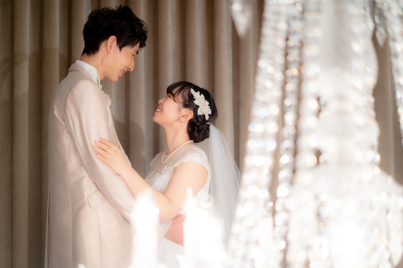 チャペルに映るふたりの幸せ♡