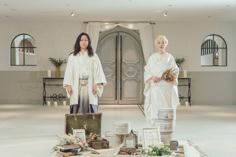 おふたりらしく☆館内和装撮影