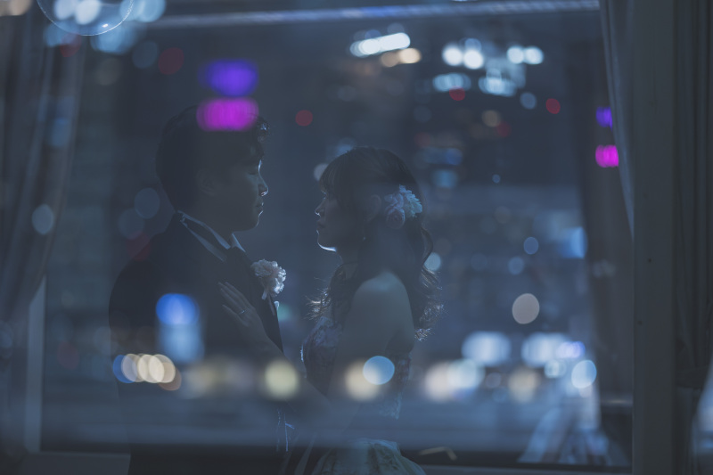 夜景でロマンチックに