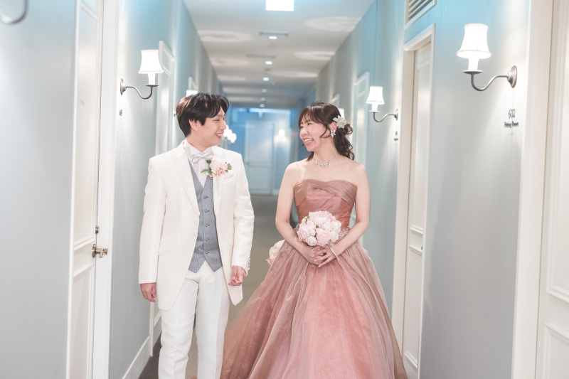 にこにこ笑顔で撮影スタート♪