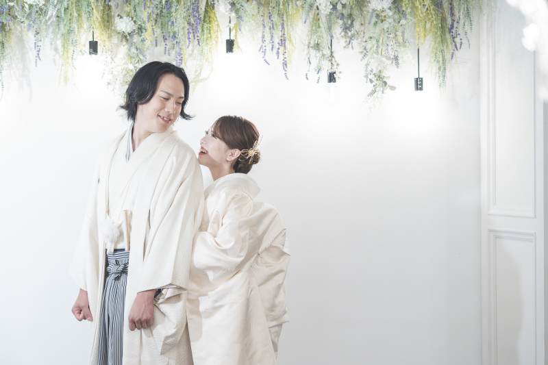 和装から撮影スタート！