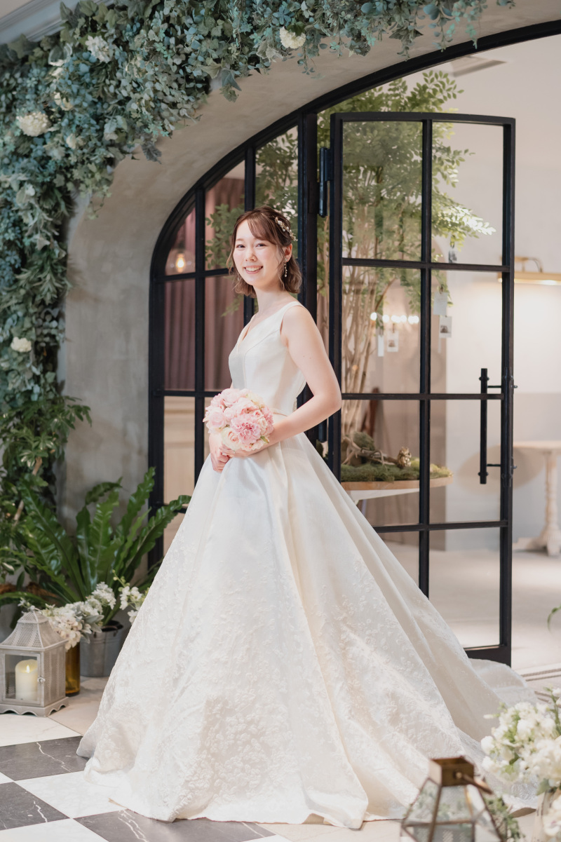 新婦ソロショット