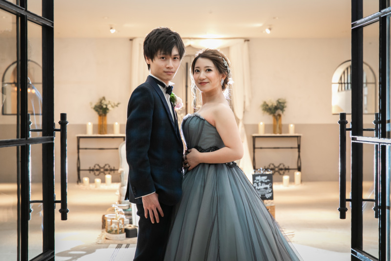 エントランスでシックな雰囲気♪