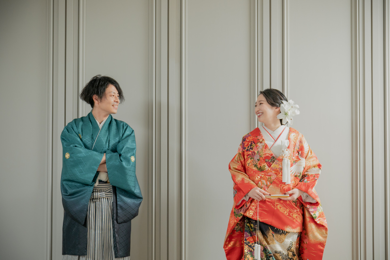 見つめ合いながら