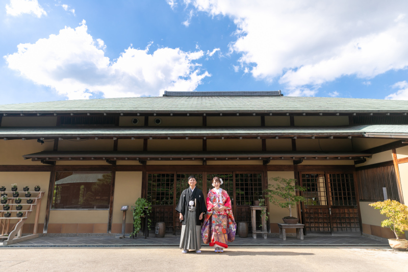 青空の下、ロケーション撮影がスタートです！