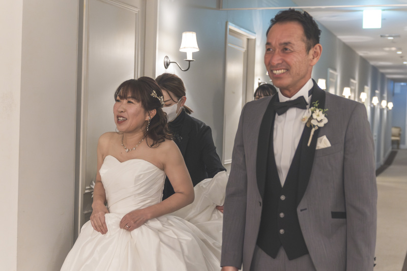 お二人入場です◎