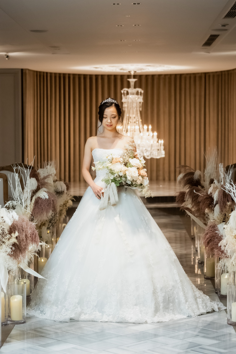 バージンロードで