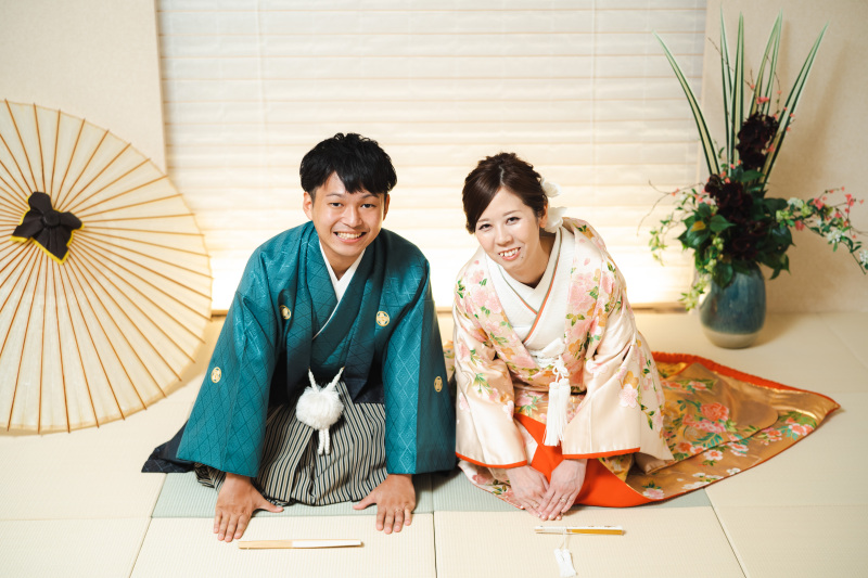 まずは和装から♪