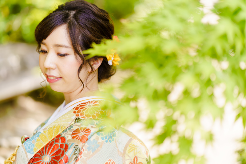 新婦様のソロショット