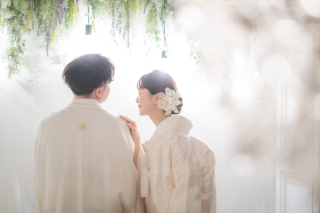 シンプル２着プランで和装から洋装へ笑顔あふれる一日♪