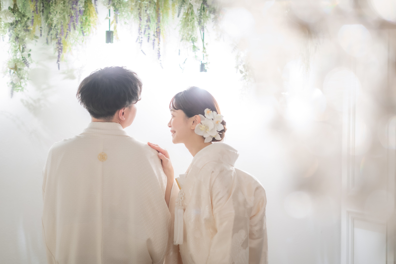 シンプル２着プランで和装から洋装へ笑顔あふれる一日♪