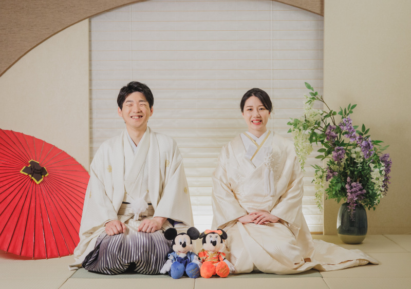 定番の畳の上で