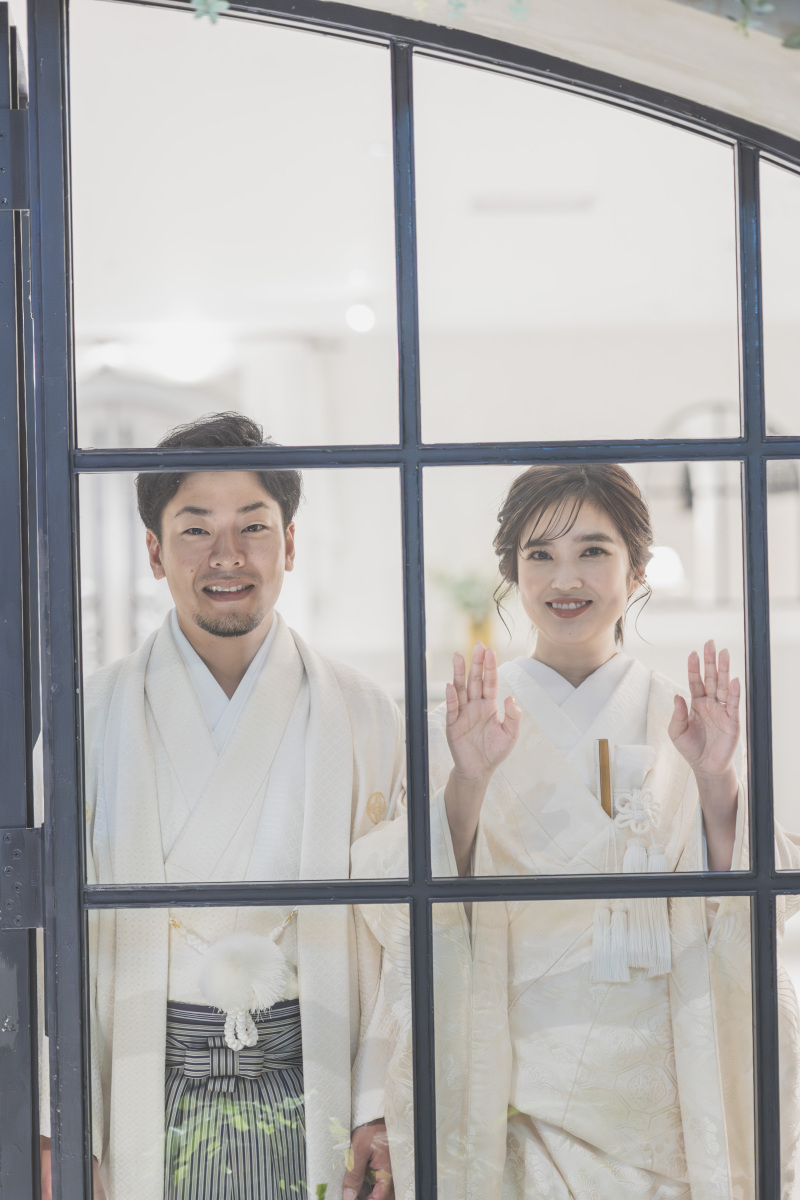 エントランスにて