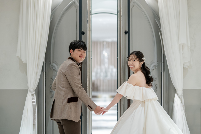 館内撮影からスタート!