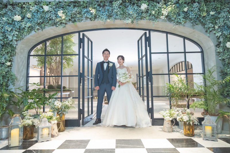 ウェディングドレス＆タキシードへお色直し♪