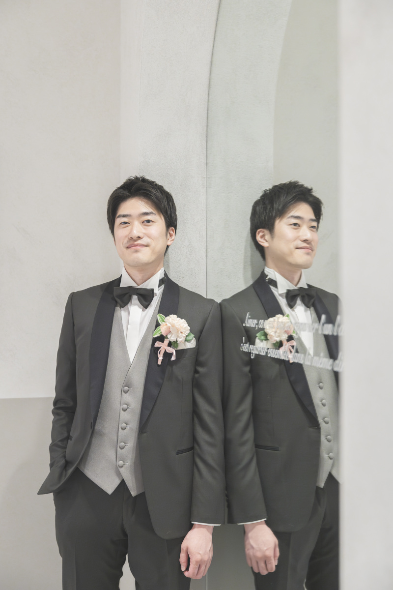 新郎様ソロカット