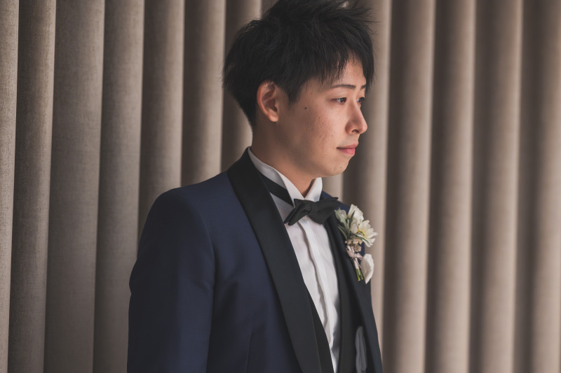 新郎ソロカット