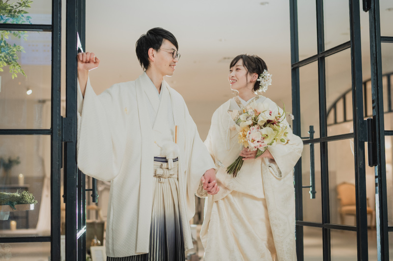 エントランスでの一枚