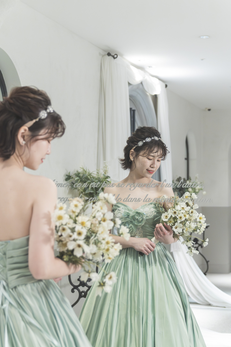 鏡越しのお姿も素敵です・・・☆