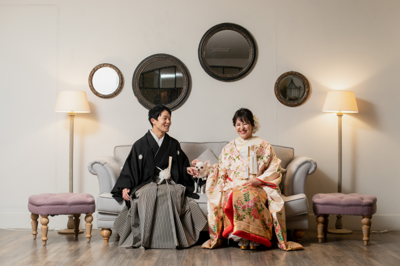 ソファーに座って⭐︎