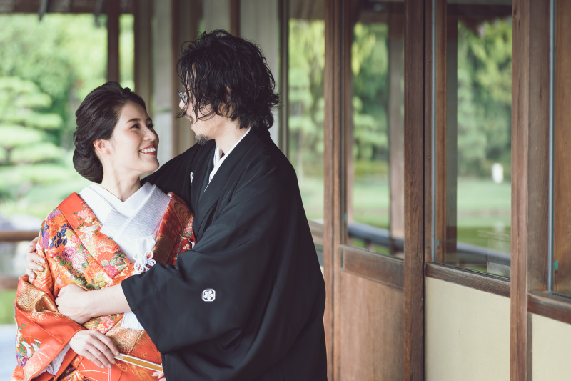 向かい合っての一枚