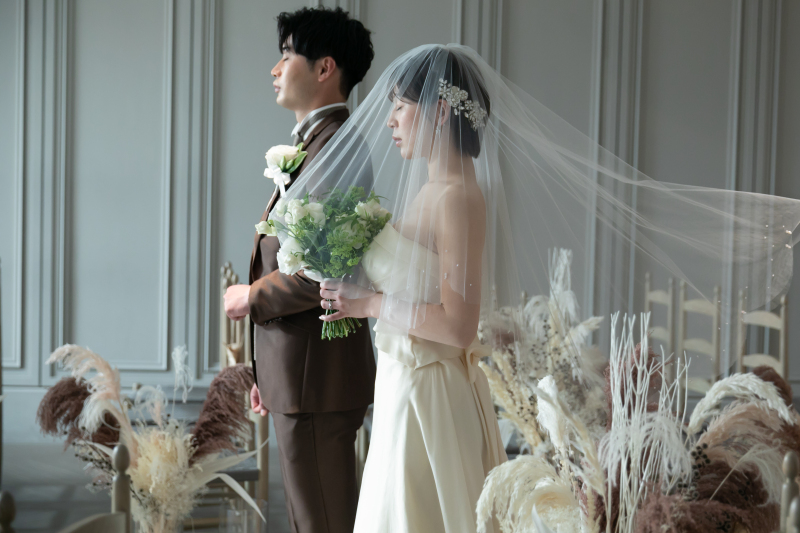 チャペルでの入場シーン