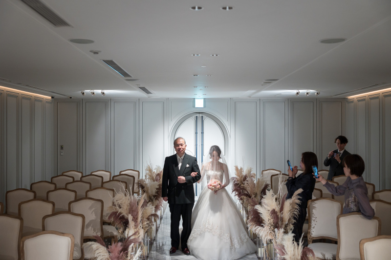 お父様と一緒に