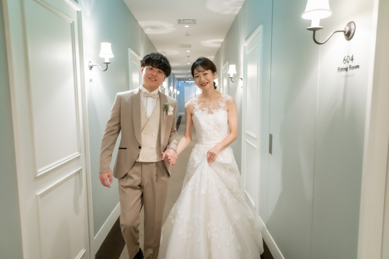 洋装で迎える新たな瞬間♪