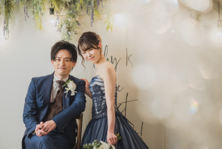 幻想的なチャペルにて撮影