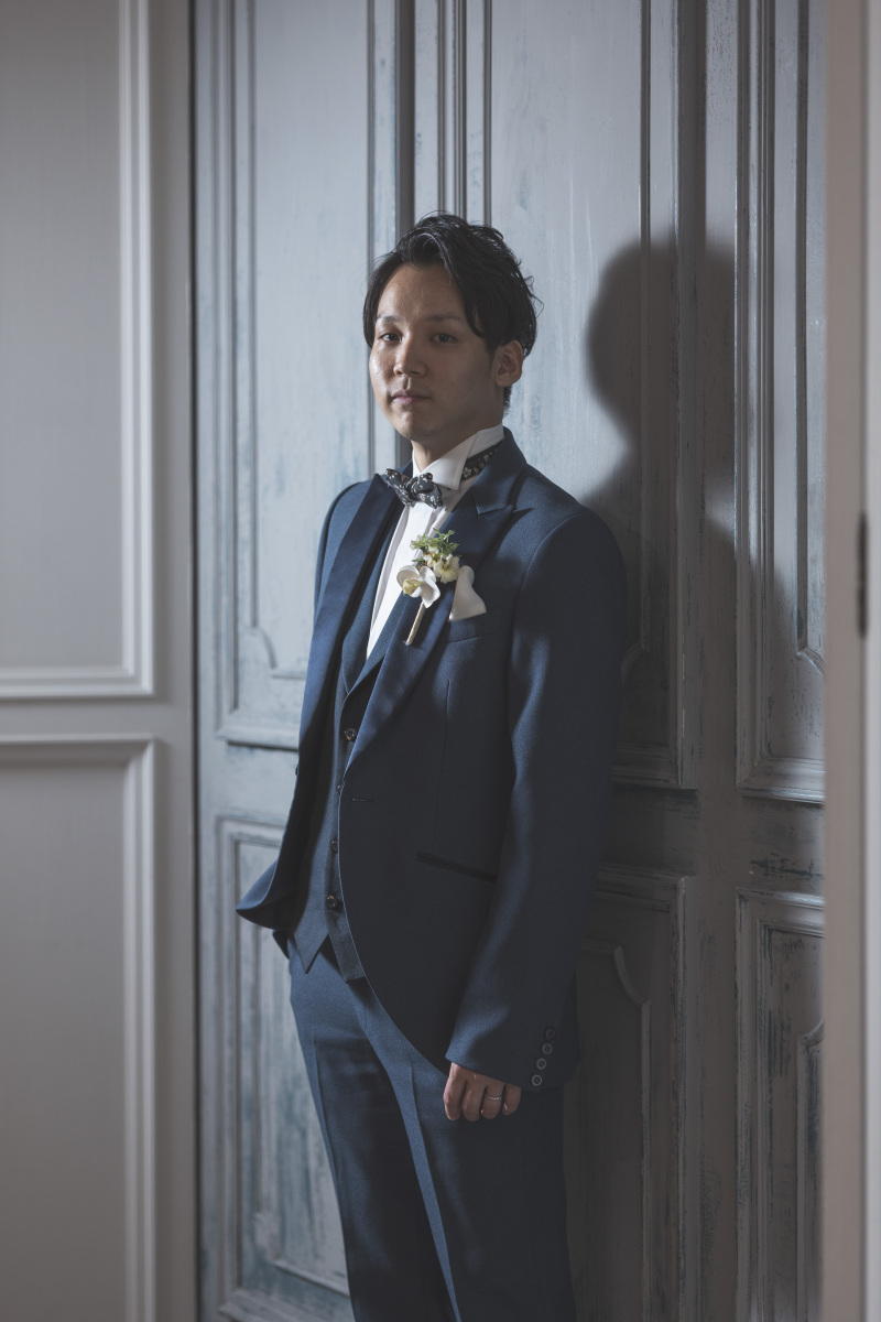 新郎様ソロショット