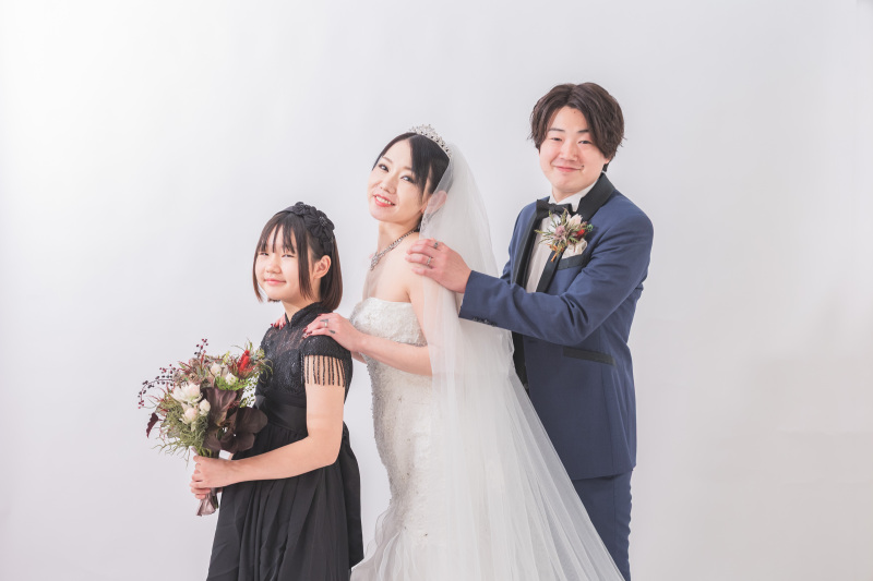 笑顔あふれる3人の時間