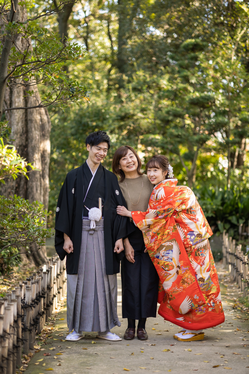 お母さまと一緒に