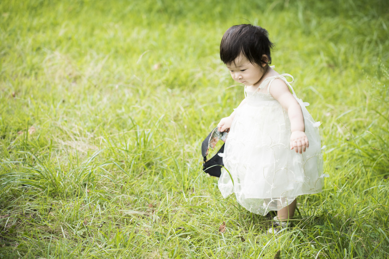 お子様もリラックスして撮って頂けます♩