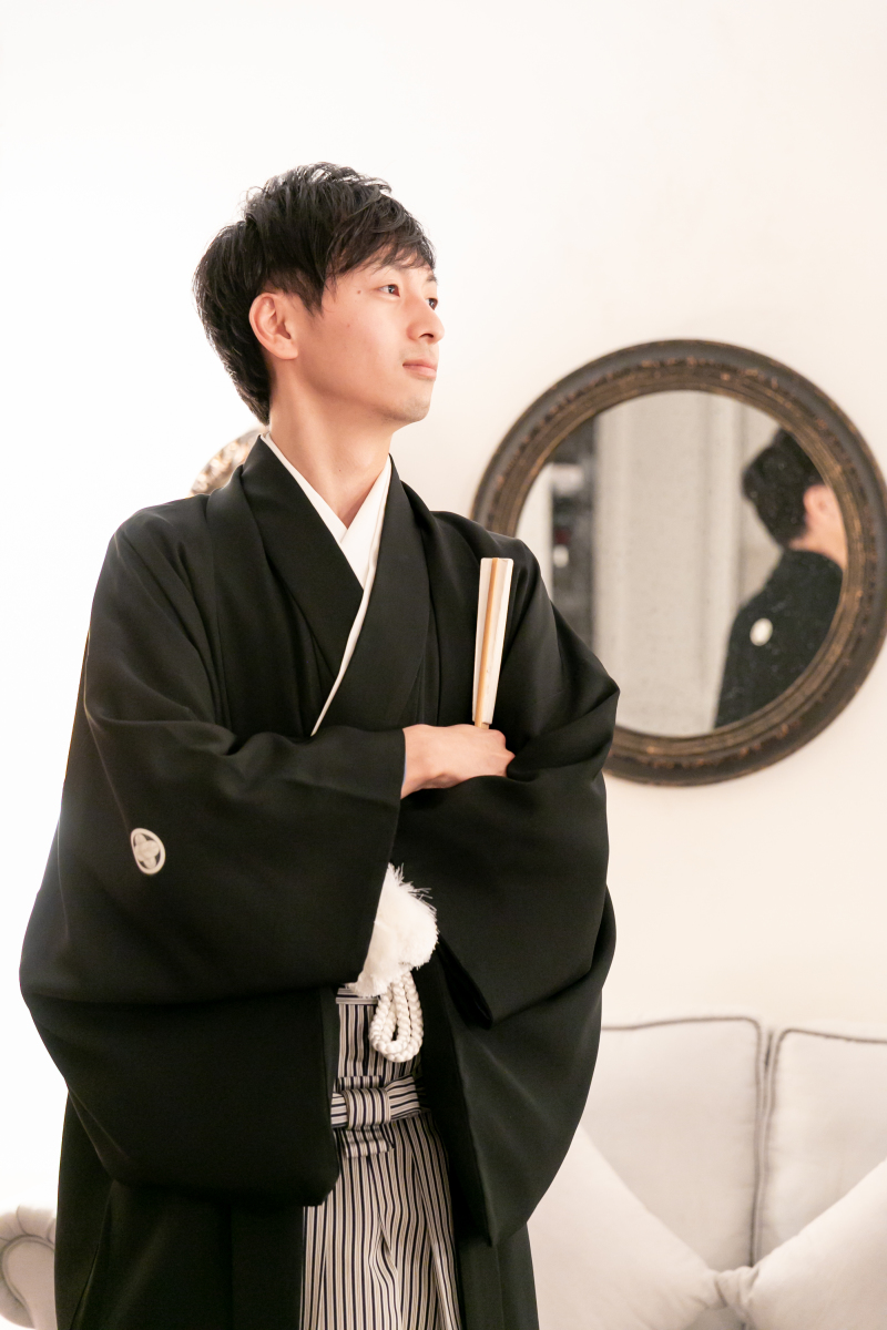 新郎様ソロショット