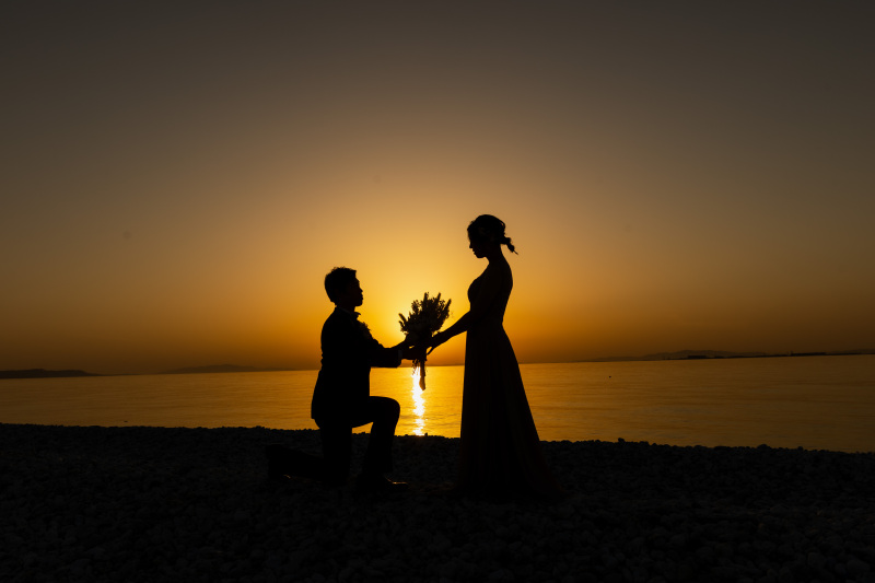 プロポーズシーン