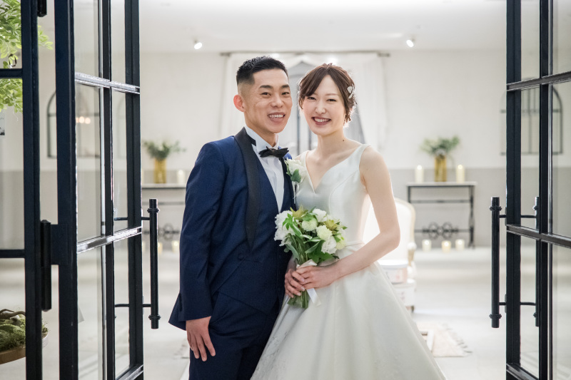 エントランスにて