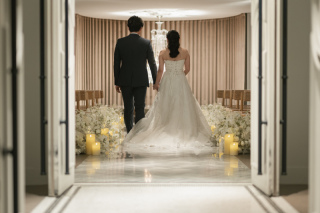 光に包まれて永遠を誓う一日