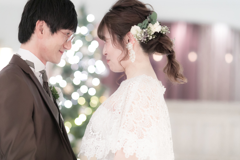 ブーケに合わせたヘアード☆