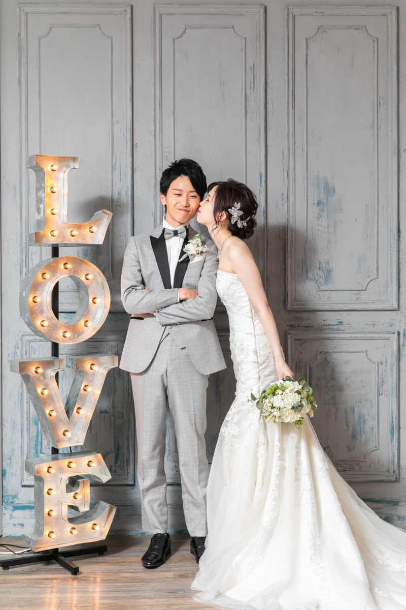 大人気のLOVEブース!