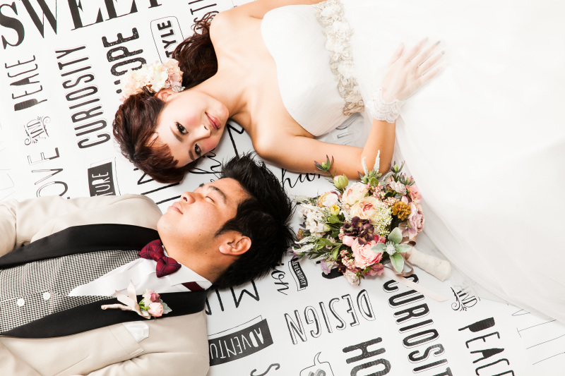 寝転びショット