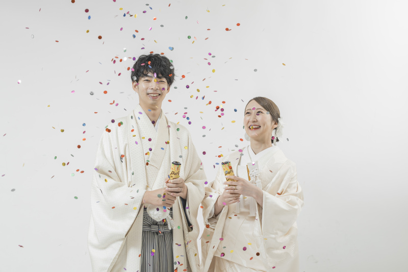 コンフェッティーで☆