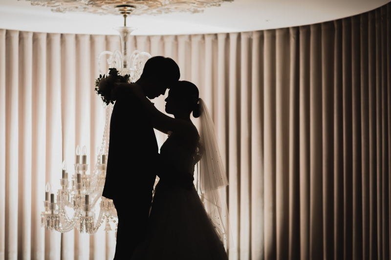 オシャレにシルエット撮影