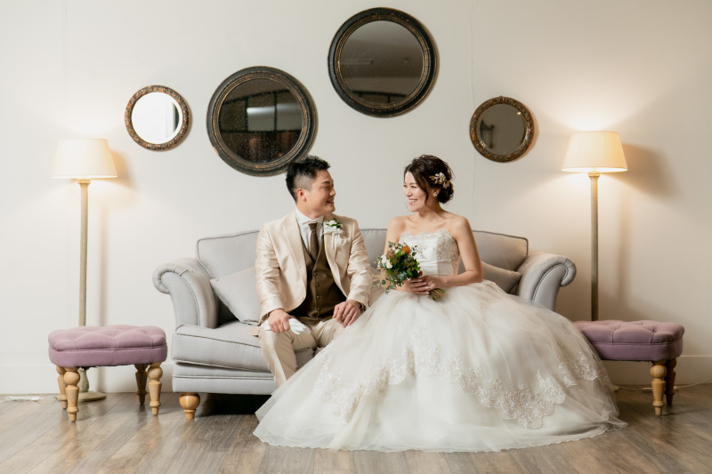 ソファーブースから撮影スタート！！