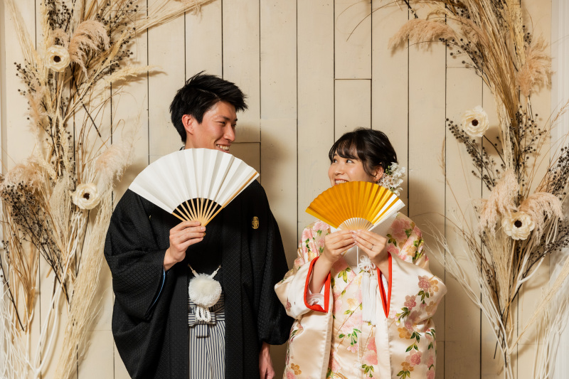 フォトスペースでたっぷり撮影♪ 館内和装シークレットプラン