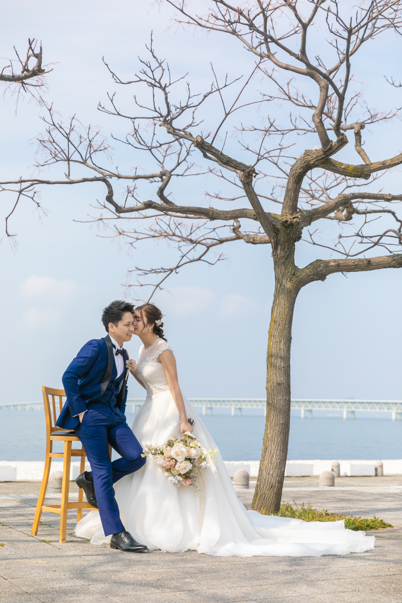 ほっぺにチュー♡