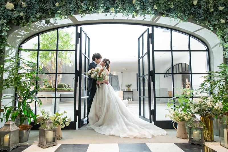 グリーンに囲まれて...