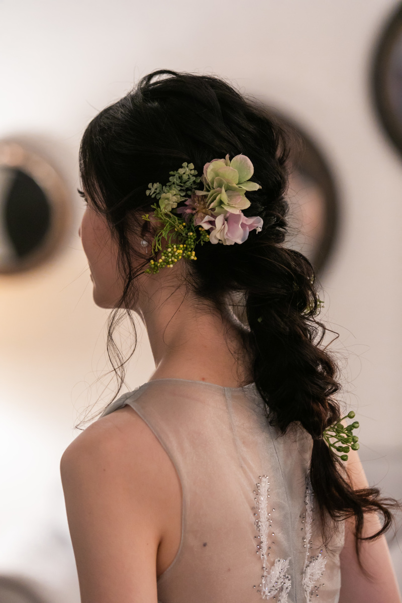 こだわりのヘアスタイルも記念に残せます♪